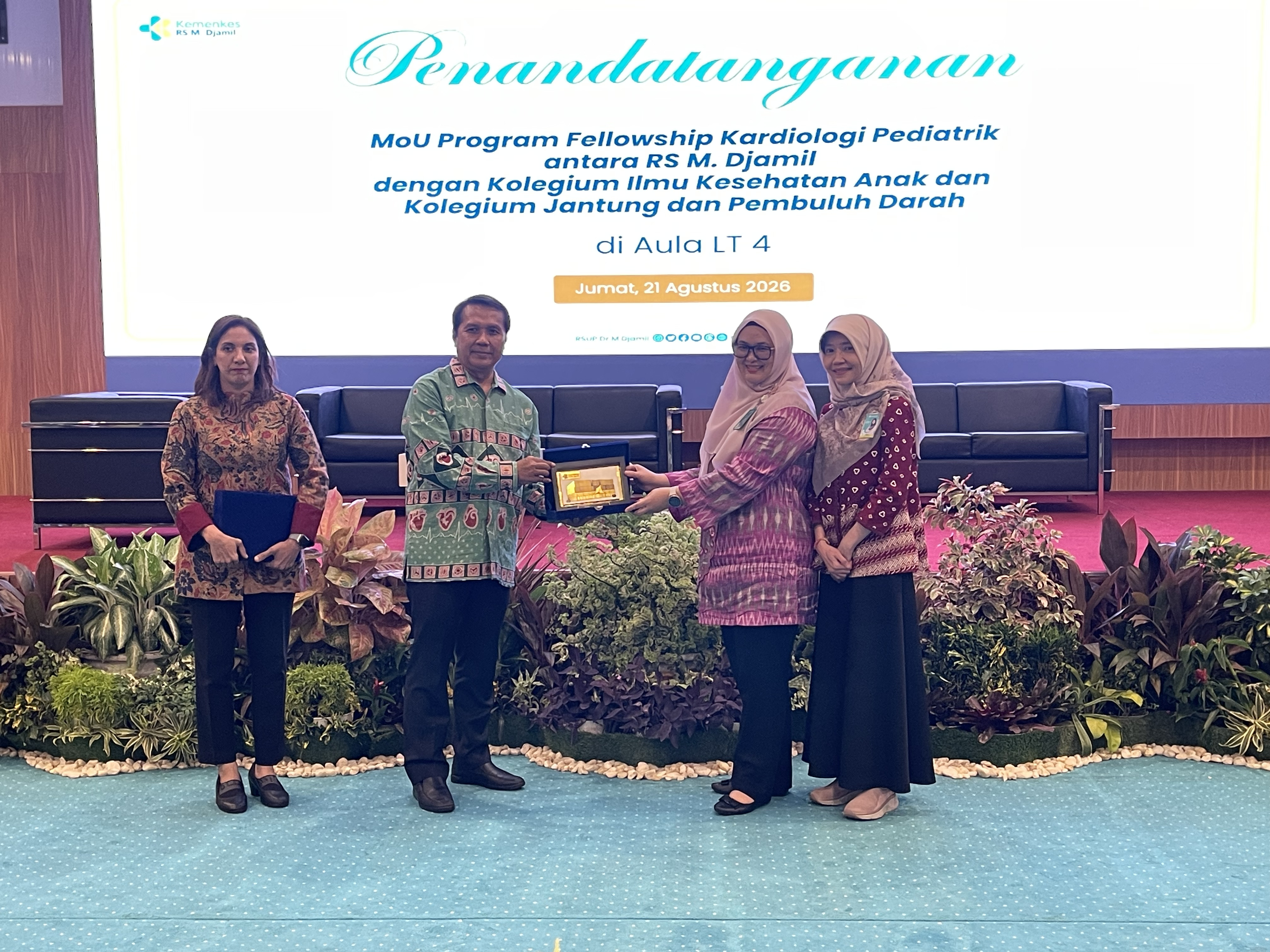 Penandatanganan MoU Program Fellowship Kardiologi Pediatrik